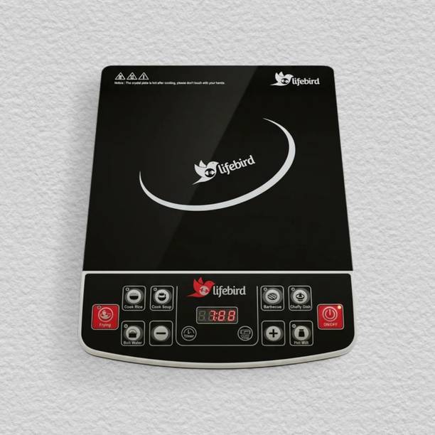 LIFEBIRD 2000 W Induction Cooktop Touch Panel