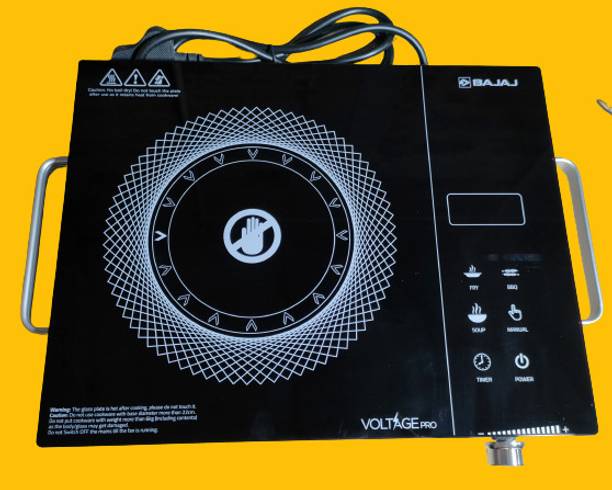 BAJAJ 2200 W Radiant Cooktop Touch Panel, Jog Dial