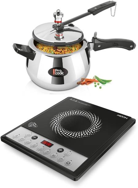 MILTON 1200 W Induction Cooktop Push Button