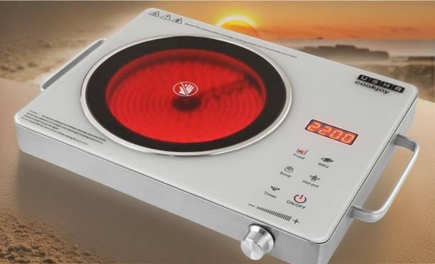 USHA 2200 W Infrared Cooktop Touch Panel, Jog Dial