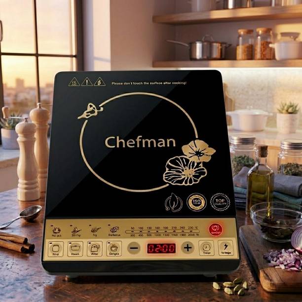 Chefman 2000 W Induction Cooktop Push Button