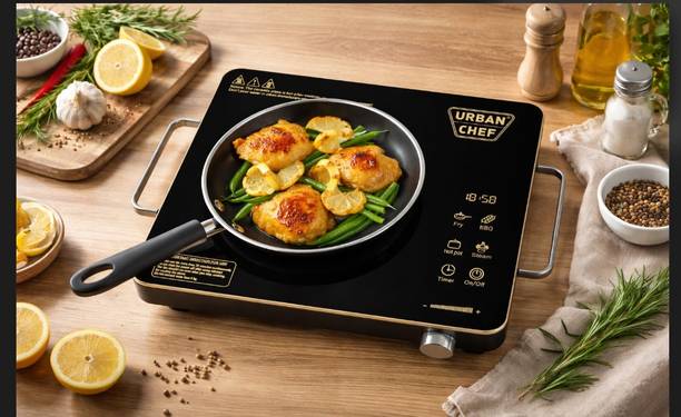 Urban Chef 2000 W Infrared Cooktop Touch Panel