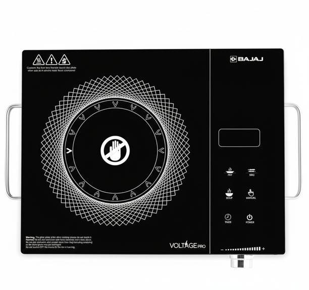 BAJAJ 2200 W Infrared Cooktop Jog Dial, Touch Panel