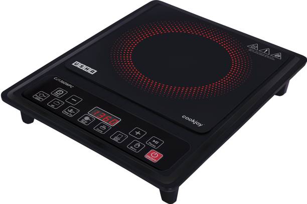 USHA 1360 W Induction Cooktop Push Button