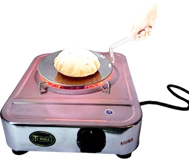 NETVULL 2000 W Radiant Cooktop Jog Dial