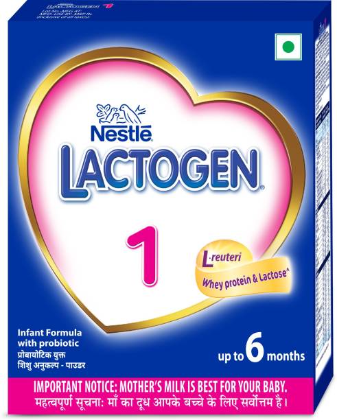 Nestle Lactogen 1 Infant Formula Powder - Upto 6 months, Stage 1,BIB Pack