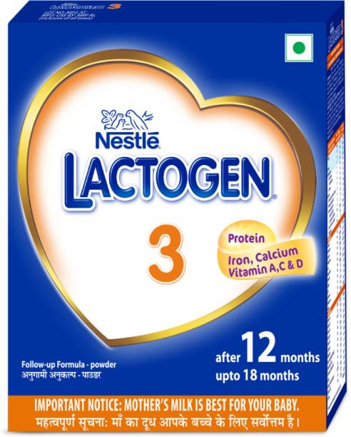 Nestle Lactogen 3 Follow-Up Infant Formula,After 12 months,Stage 3-BIB Pack