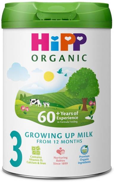 Hipp Organic 3 Growing Up Milk – UK-Made Toddler Formula with DHA & Iron