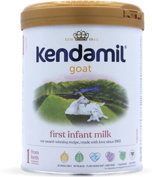 Kendamil Goat First Infant Milk, British-made Goat Milk-Based Formula from Birth