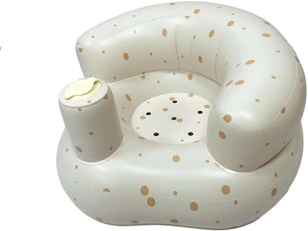RASTER-TEX Inflatable Baby Sofa Seat with Backrest Inflatable Sofa/ Chair