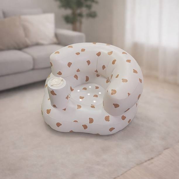 RASTER-TEX Inflatable Baby Sofa Seat with Backrest Inflatable Sofa/ Chair
