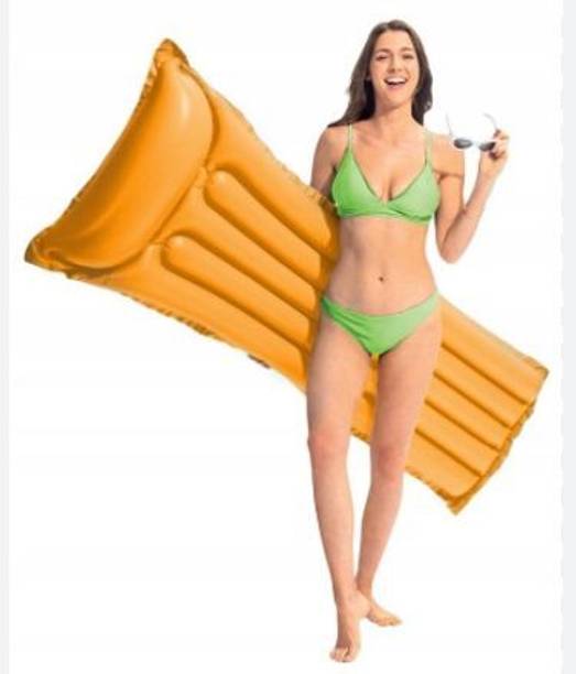 Intelligent 59717 Inflatable Neon Mattress (IND*4449) (Colors may vary) Inflatable Swimming Mats