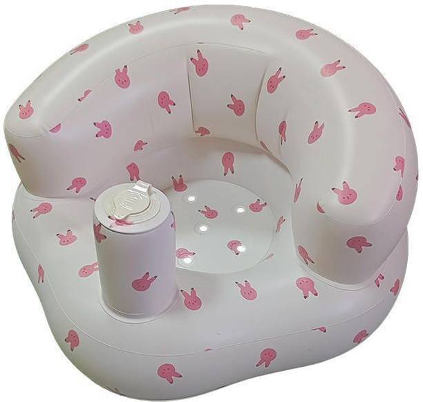 RASTER-TEX Inflatable Baby Sofa Seat with Backrest Inflatable Sofa/ Chair