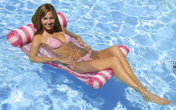ANABGI Water Pool Lounge Bed Swim Chair Beach Swimming Pool Hammock Seats Swim Floatation Belt
