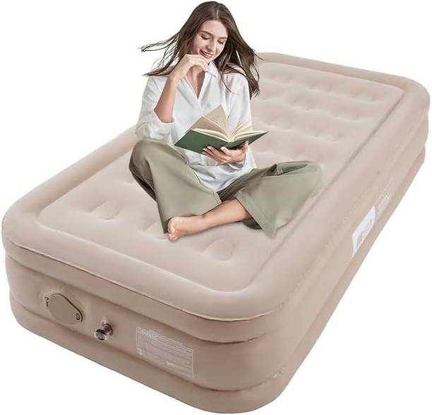 sakpack Inflatable bed, Blow Up Air Bed, Mattress Sofa with Pump, Pillow & Storage Bag Inflatable Bed