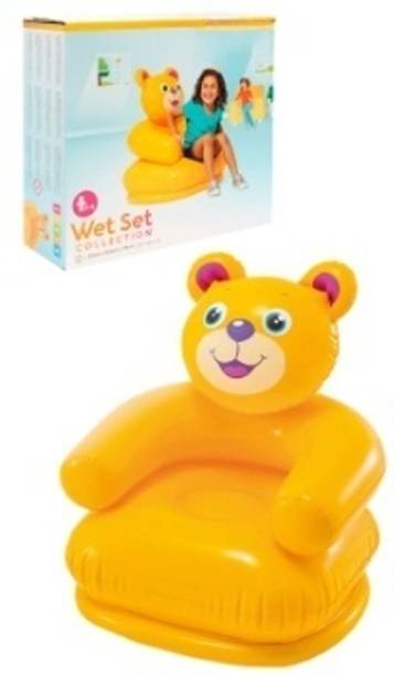 KinderTales Teddy Bear Balloon Chair Kids Teddy Chair Inflatable Sofa/ Chair