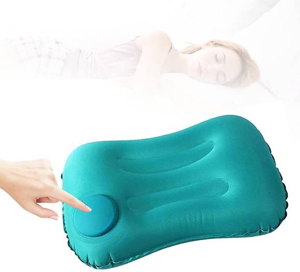 PROBEROS Inflatable Travel Pillow, Comfort Ultralight Inflatable Air Pillow, Ergonomic Inflatable Inflatable Toy Pump