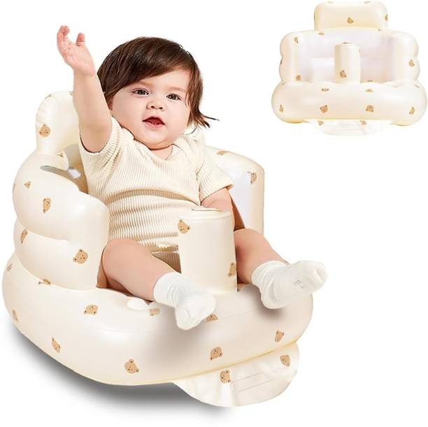 SUICUNE Inflatable Baby Seat - Infant Safety Support, Blow Up Baby Floor Seat Inflatable Sofa/ Chair