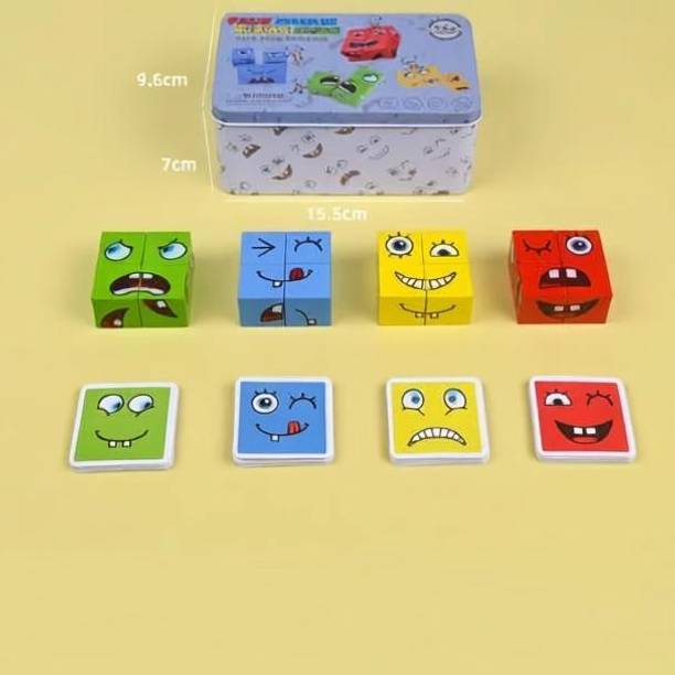 BHVMEY Emoji Cube face Change Game for Kids