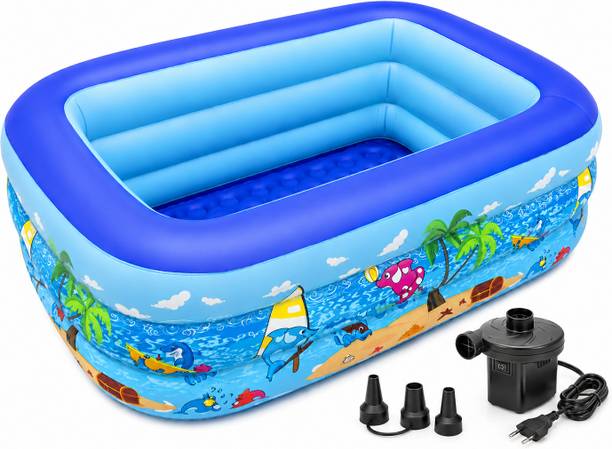 Acqua Scape Ocean Pool Inflatable Bath Tubs for Kids & Adults Inflatable Swimmin