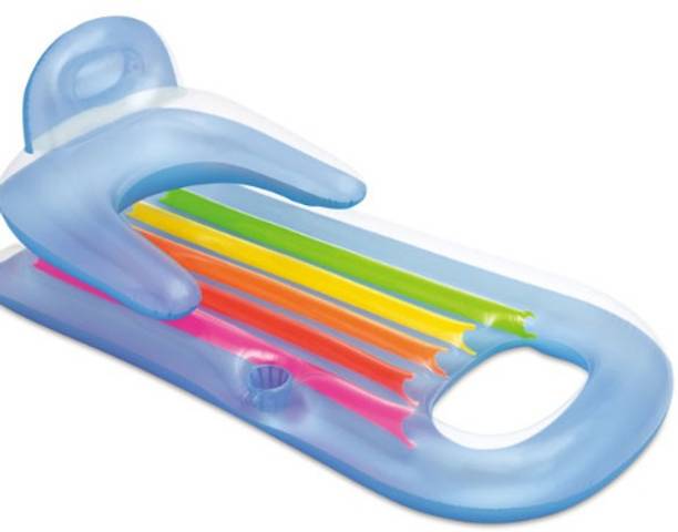 Tiny Tales Mattress flower, (IND*8501) With Free Electric Pump Inflatable Swimming Mats