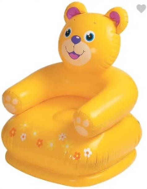 KinderTales Happy Animal Bear Plastic Chair Assortment Inflatable Sofa/ Chair