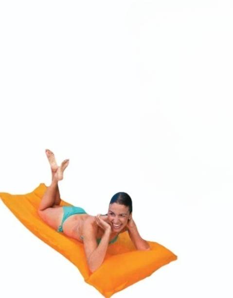 Intelligent 59717 Inflatable Neon Mattress (IND*4445) (Colors may vary) Inflatable Swimming Mats