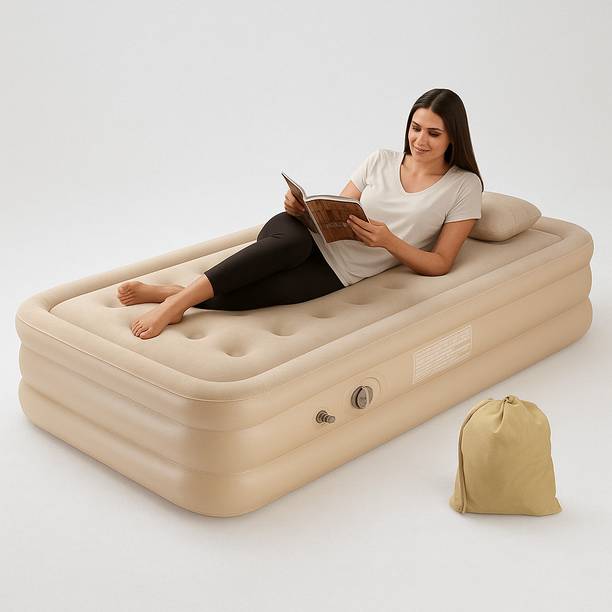 TAVRO Quick Setup Air Mattress Bed for Home & Outdoor Use Inflatable Bed