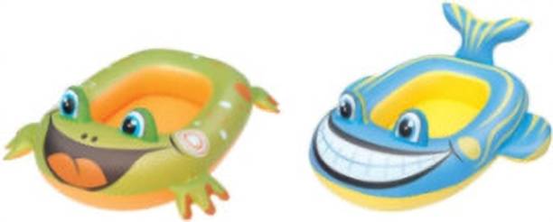 HornFlow Bestway 34085 Frog and(IND*6565) Inflatable Boat Inflatable Swimming Safety Tube