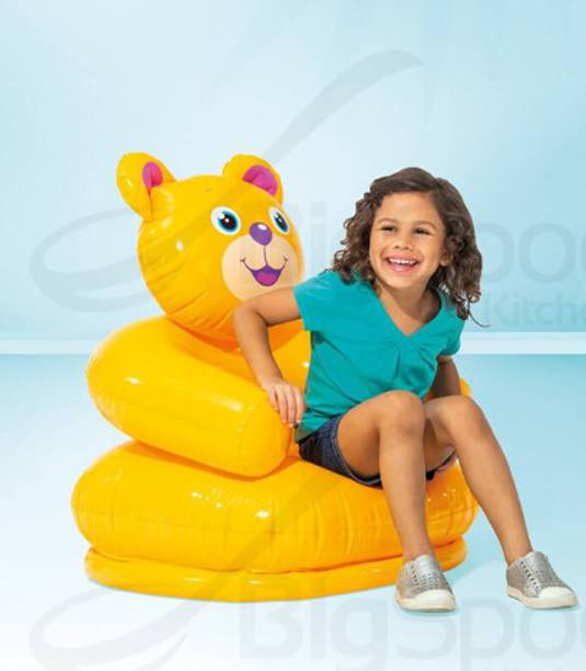 Intelligent Teddy Bear Shape Inflatable Chair with Air Pump for Kids Inflatable Sofa/ Chair