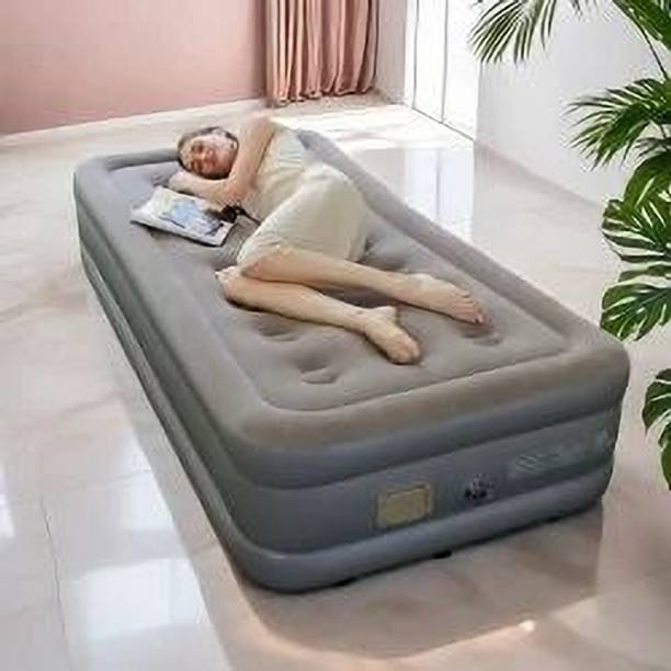 sakpack Inflatable bed, Blow Up Air Bed, Mattress Sofa with Pump, Pillow & Storage Bag Inflatable Bed