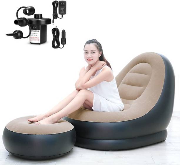 DELHISHOPPING PVC 3 Seater Inflatable Sofa