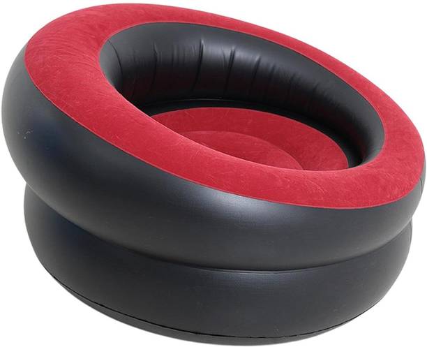 Commerce Inflatable A Chair PU Leatherette 1 Seater Inflatable Sofa