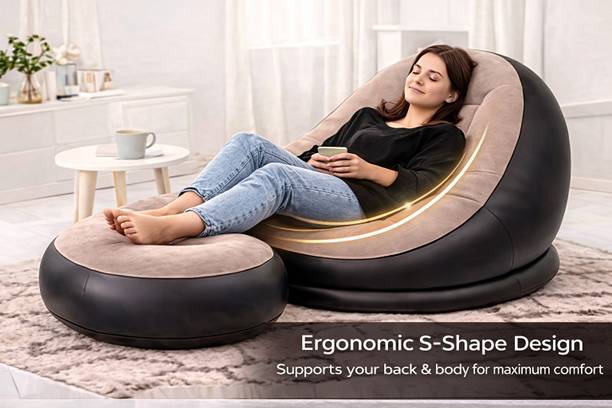 MEHEKA Comfort Lounge Series PVC 2 Seater Inflatable Sofa