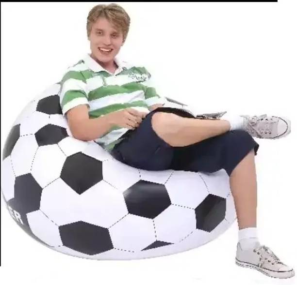 HornFlow Living room sofa chairs leather football with pump Vinyl 1 Seater Inflatable Sofa
