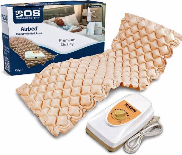 Bos Medicare Surgical Premium Medical Air Mattress Overlay – Pressure Relief for Comfortable Sleep Polyester 1 Seater Inflatable Sofa