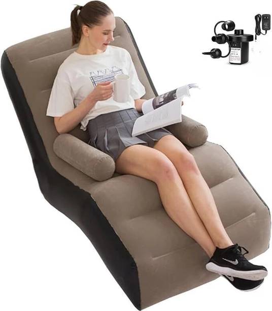 WAKTORO PVC 1 Seater Inflatable Sofa