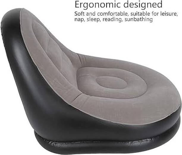 kirfiz Leatherette 1 Seater Inflatable Sofa
