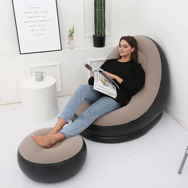 Shive Enterprise Karmax Inflate-A-Chair PVC 2 Seater Inflatable Sofa