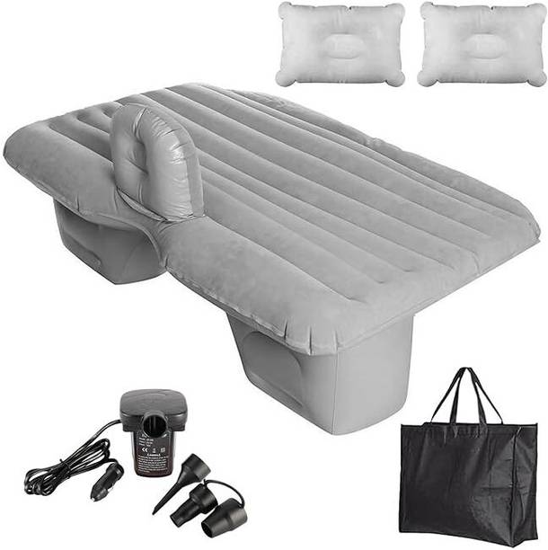 PARTHEN ENTERPRISE Inflatable Car Bed Mattress Sofa Car Air Bed Mattress sofa with Two Pillow, One Air Pump & Repair Kit Car Inflatable Bed