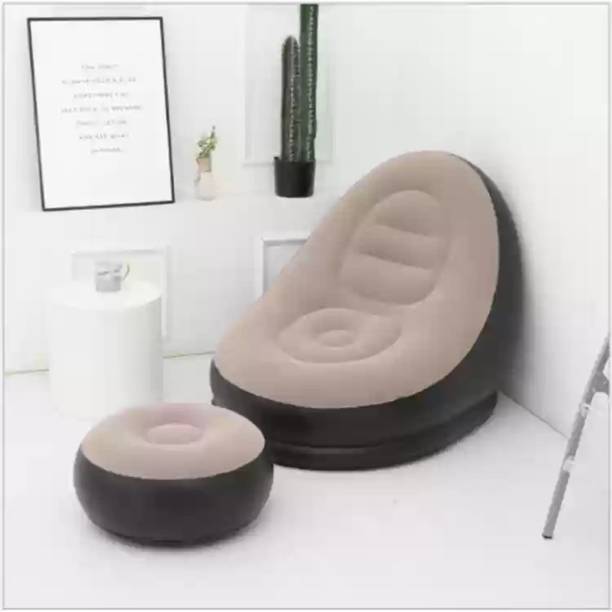 S k Tea Merchant Air Sofa Leatherette 2 Seater Inflatable Sofa