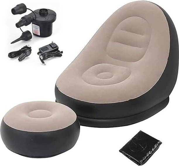 SetHi Trends SOFA-CHAIR Foam 2 Seater Inflatable Sofa