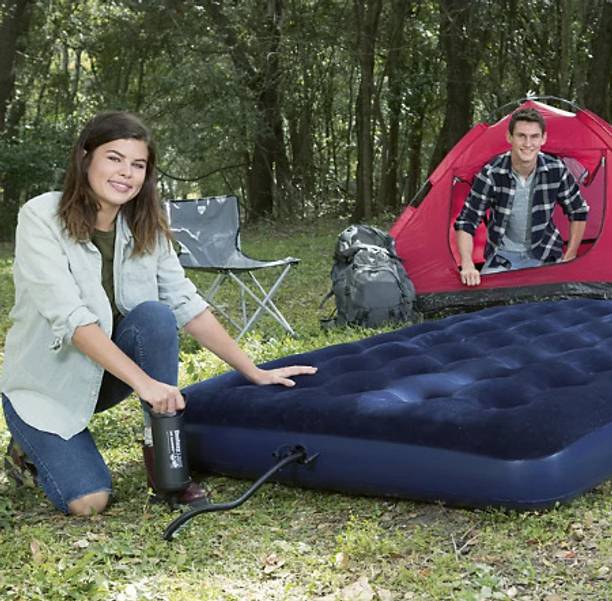 KinderTales Air (IND*77) mattress 188 x 99 x 22 cm Swimming Pools with free pump Vinyl 1 Seater Inflatable Sofa