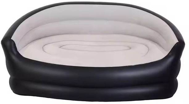 FLYEST K0022 Air Sofa PVC 2 Seater Inflatable Sofa