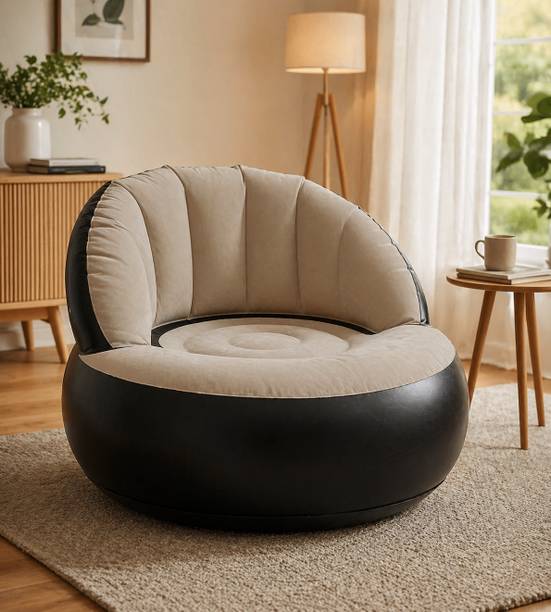 Krishnam Inflable_Chair PVC 2 Seater Inflatable Sofa
