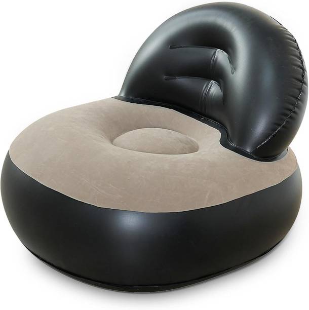 T3REE Premium Inflatable Sofa Chair Comfortable Air Lounger for Home Camping Travel PVC 1 Seater Inflatable Sofa