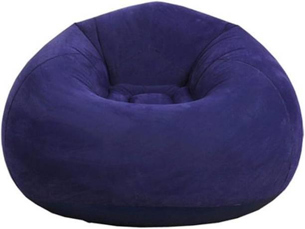 Wishbone Folding Air Sofa Chair PVC 1 Seater Inflatable Sofa