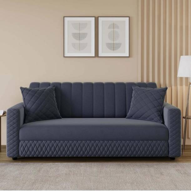 wooden king decor fabric 3 seater sofa wooden sofa living room Fabric 3 Seater  Sofa