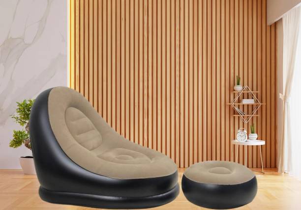 SIMESTICH 2 in 1 inflatable sofa Polyester 2 Seater Inflatable Sofa