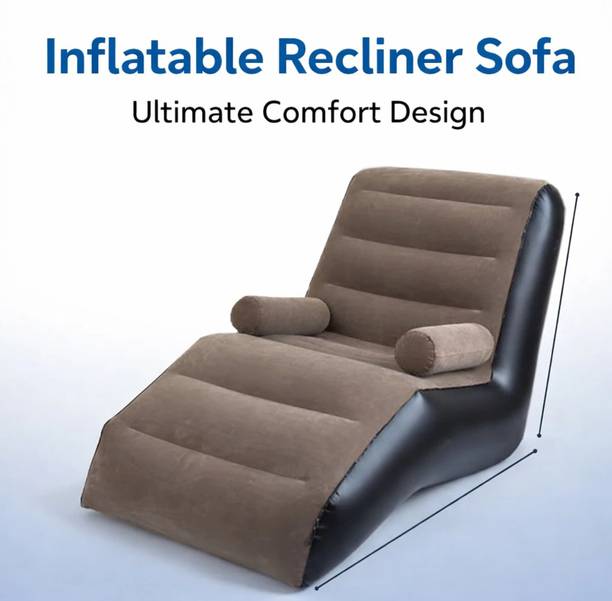 GadgetKart Air Lounge Comfort Series PVC 2 Seater Inflatable Sofa